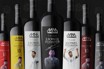 Ook Lionel Messi in de wijn