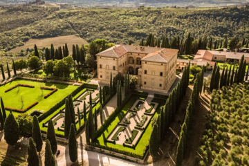 Wijnhuis in Montalcino als decor voor film van George Clooney