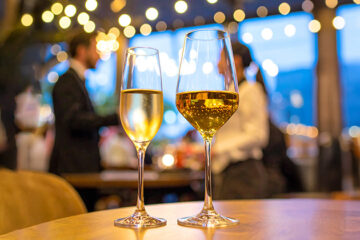 Verliest de champagneflûte terrein?