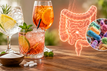 Wat doen alcohol en zoetstoffen samen met de darmflora?