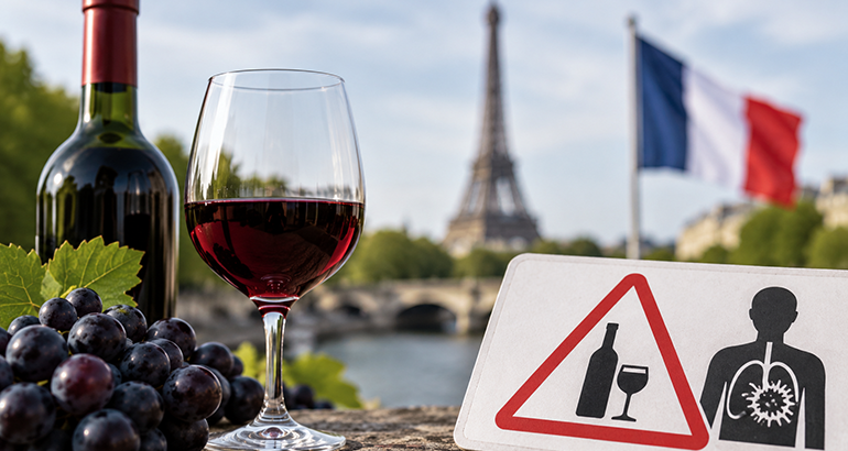 Franse wijnsector verzet zich tegen strengere alcoholwaarschuwing